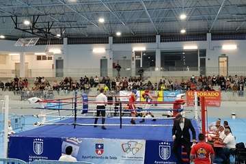 El boxeo volvió a Telde con una velada en el Pabellón Juan Carlos Hernández (Foto TA)